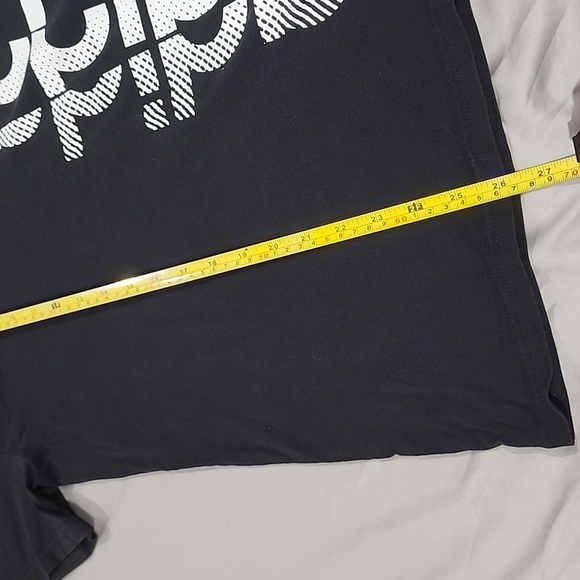 Boy Adidas black shirt XL 18-20 - Picture 4 of 9